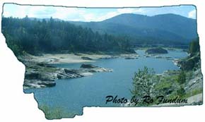Clark Fork River near Plains Montana